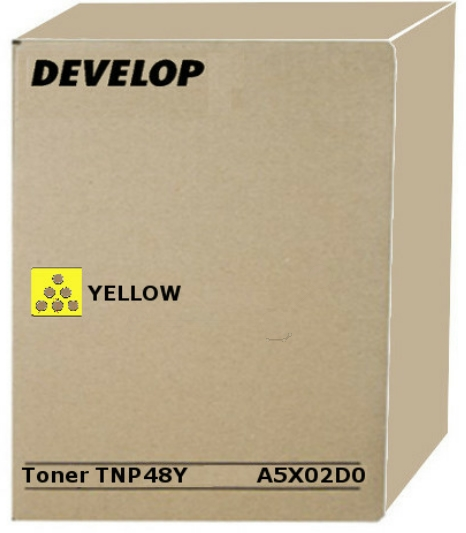 Original Develop TNP48 Y | A5X02D0 Toner Gelb