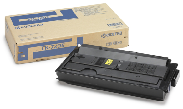 Original Kyocera TK7205 / 1T02NL0NL0 Toner Schwarz