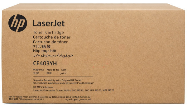 Original HP 507A | CE403YH Toner Magenta XL