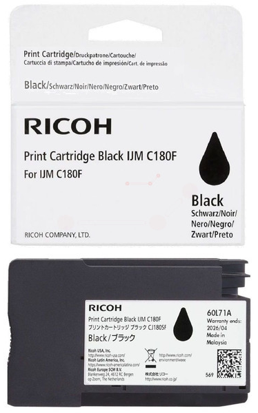 RICOH 408517  schwarz Druckerpatrone