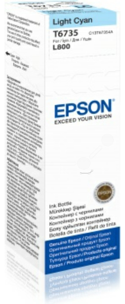 Original Epson T6735 | C13T67354A Tintenflasche Foto Cyan
