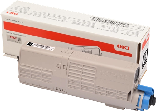 Original OKI 46490404 Toner Schwarz