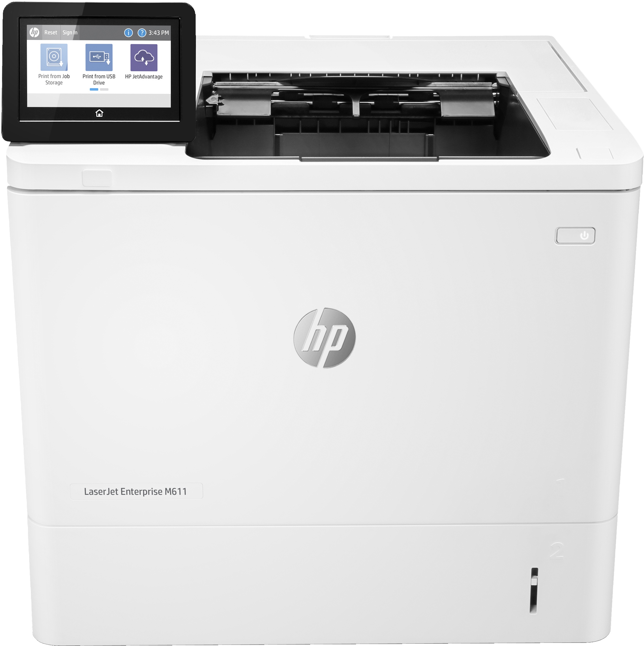 HP LaserJet Enterprise M611dn S/W Laser Drucker | A4 | 61 S./Min | Duplex | WLAN