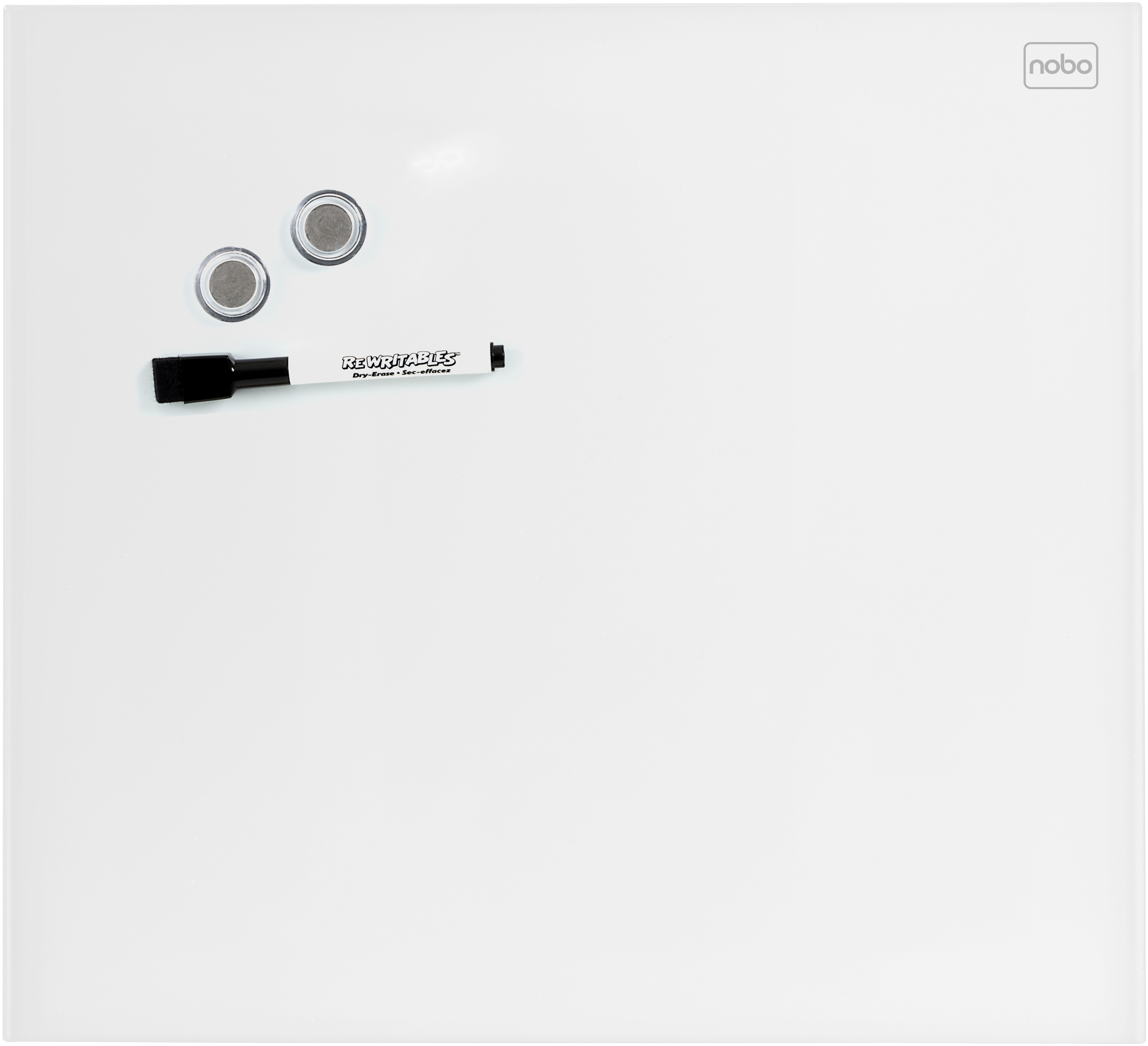 Nobo Whiteboard | 30 x 30 cm | Glas