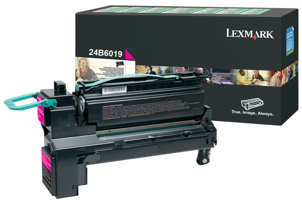 Original Lexmark 24B6019 Toner Magenta