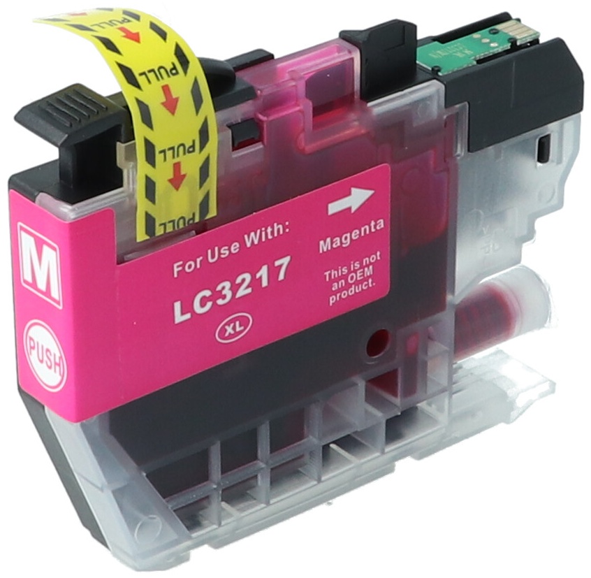 Tonoo® Tinte ersetzt Brother LC3217M Magenta
