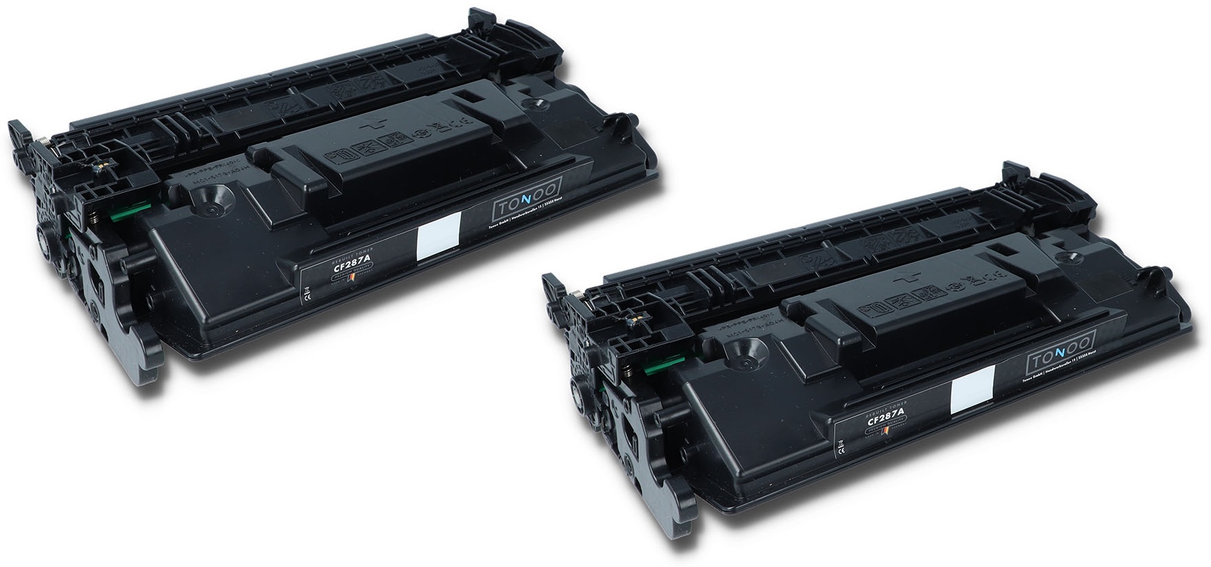 Tonoo® Toner ersetzt HP CF287AD | 87A Schwarz Doppelpack