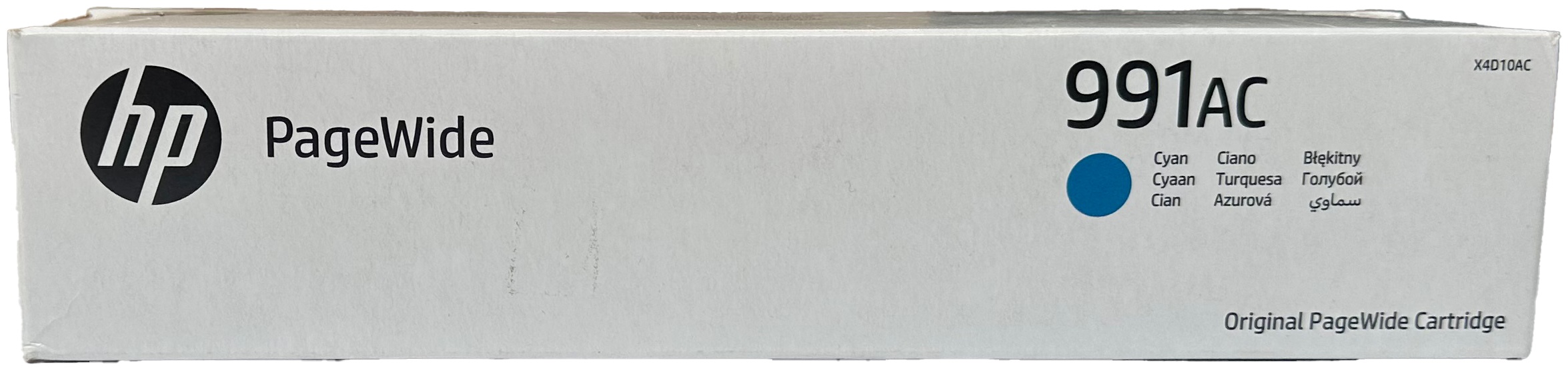 Original HP 991AC | X4D10AC Tinte Cyan ( 2027 )