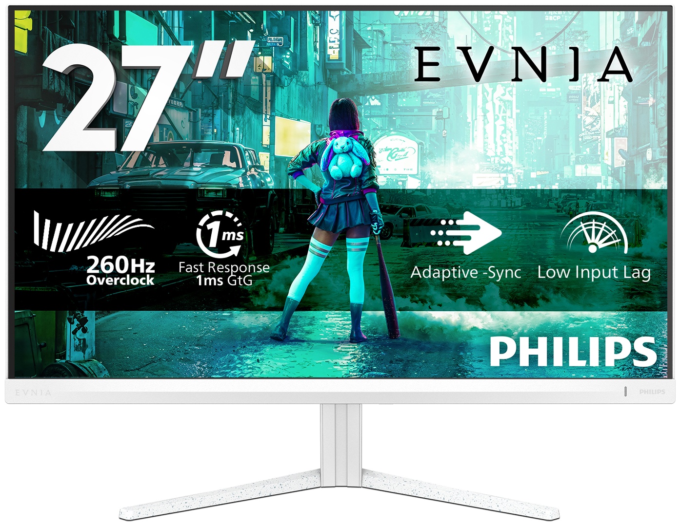 Philips 27M2N3201PL/00 Monitor 27 zoll | 68,6 cm | Full HD | 1920 x 1080 | Weiß