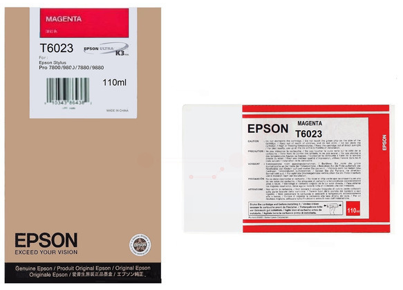 Original Epson T6023 | C13T602300 Tintenpatrone Magenta