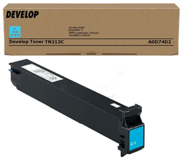 Original Develop TN213 C | A0D74D2 Toner Cyan