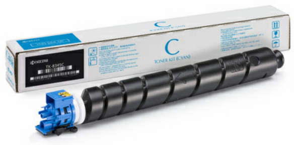 Original Kyocera TK8345C / 1T02L7CNL0 Toner Cyan