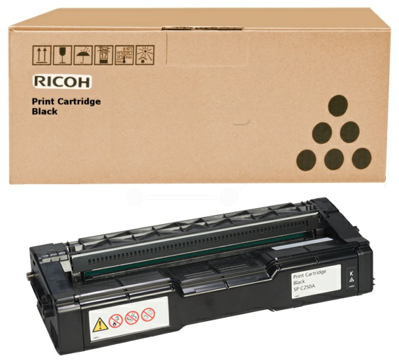 Original Ricoh Type SPC252HE | 407716 Toner Schwarz