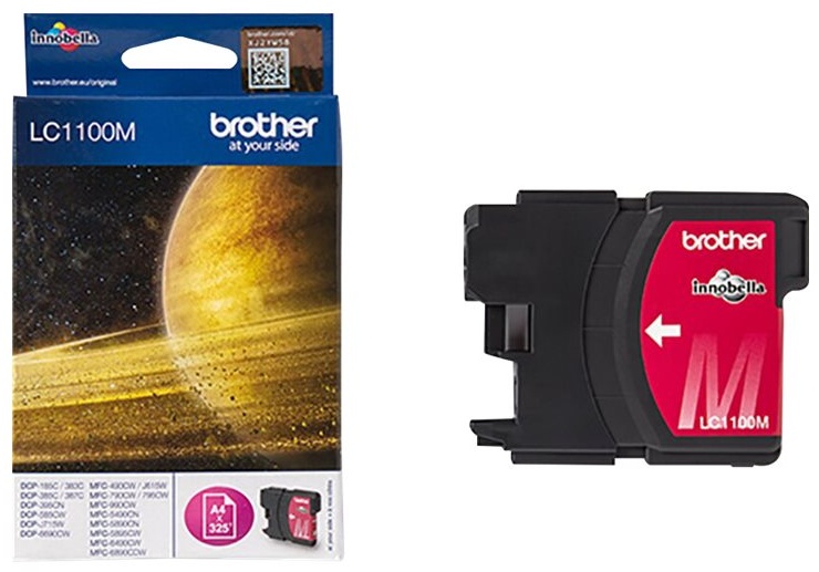 Original Brother LC1100M Tinte Magenta