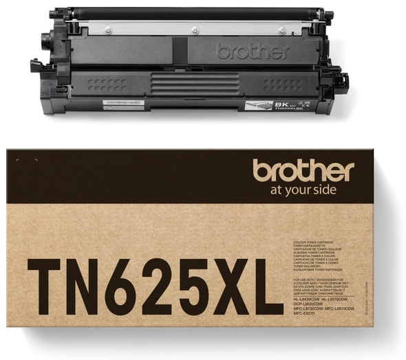 Original Brother TN625XLBK Toner Schwarz XL