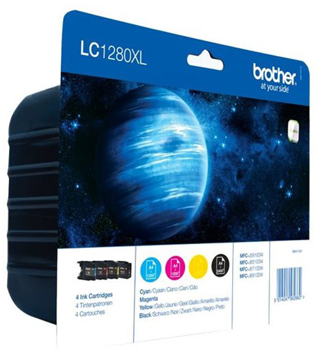 Original Brother LC1280XLVALBPDR Tinte BK/C/M/Y Spar Set XL