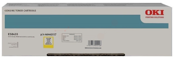 Original OKI 46443117 Toner Gelb