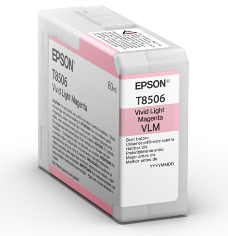 Original Epson C13T850600 | T8506 Tinte Vivid hell Magenta