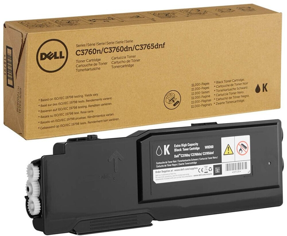 Original Dell 59311119 | 4CHT7 | W8D60 Toner Schwarz XXL