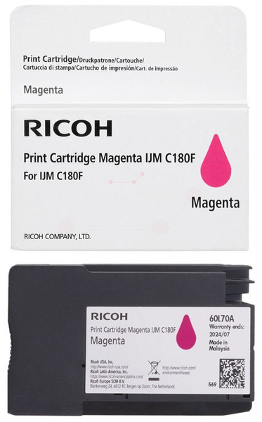 RICOH 408519  magenta Druckerpatrone