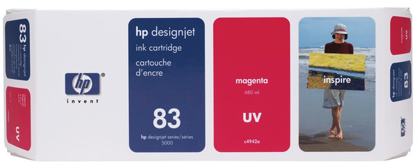 Original HP 83 | C4942A UV Tinte Magenta