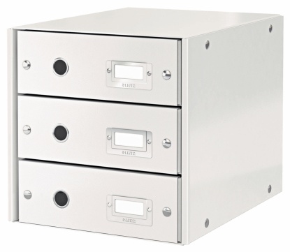 Leitz Schubladenbox Click & Store | Weiß | Karton