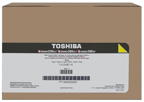 Original Toshiba T-FC338EY-R | 6B000000927 Toner Gelb