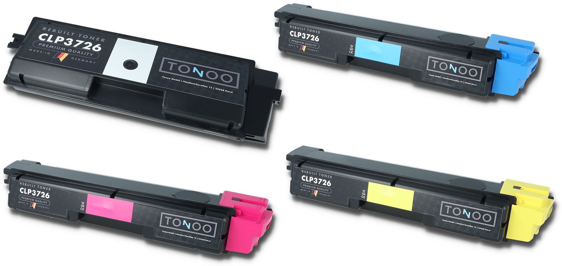 Tonoo® Toner ersetzt Utax CLP 3726  Spar Set
