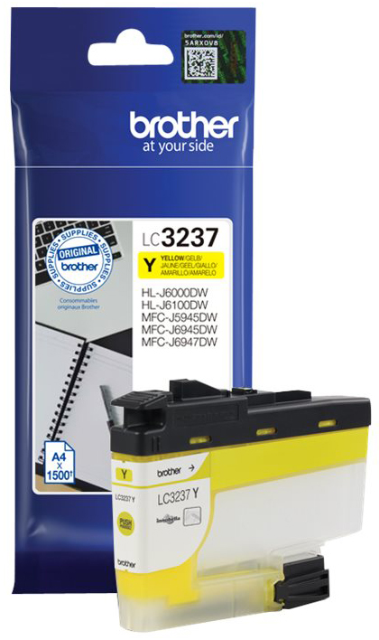 Original Brother LC3237Y Tinte Gelb