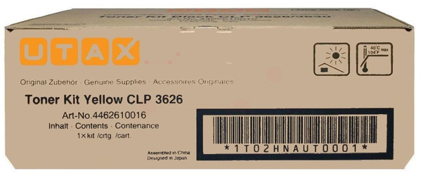 Original UTAX 4462610016 Toner Gelb