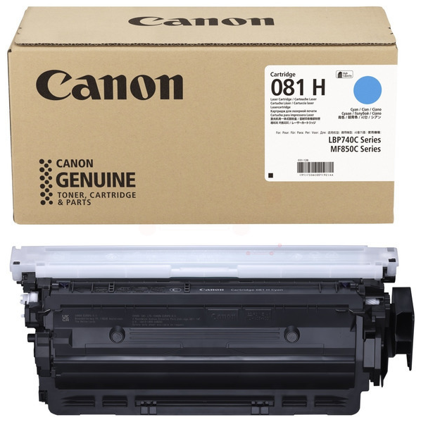 Original Canon 081H | 7336C001 Toner Cyan XL