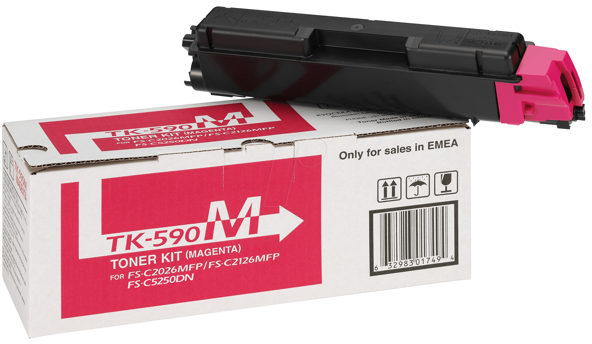 Original Kyocera TK590M Toner Magenta