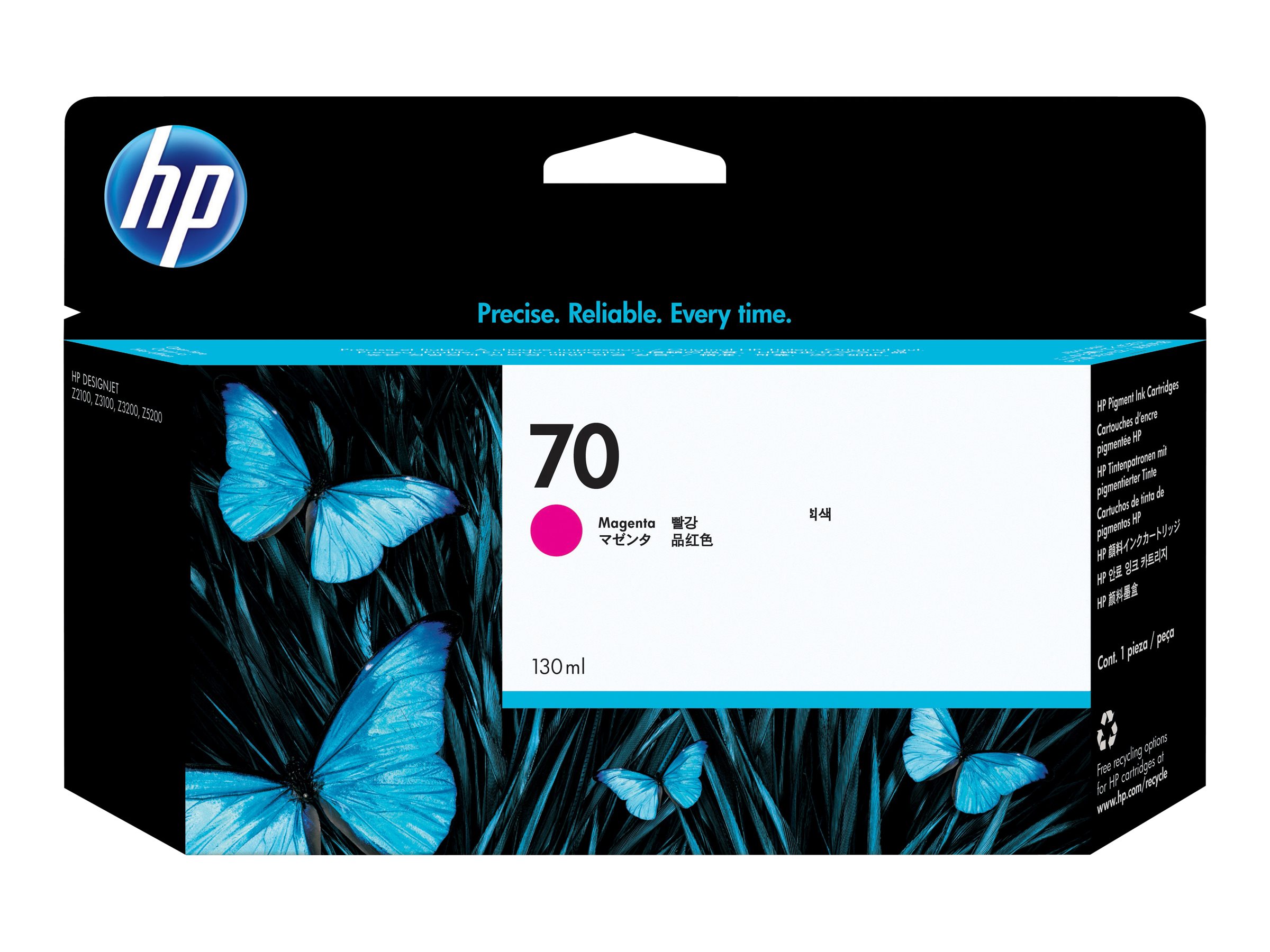 Original HP 70 | C9453A Tinte Magenta ( 2024 )