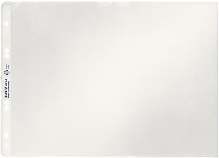 Leitz Prospekthülle 4724 | DIN A4 quer | genarbt | 0,13 mm | 50er-Pack