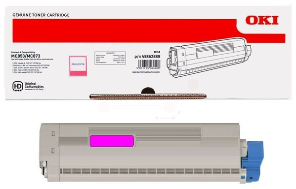 Original OKI 45862838 Toner Magenta