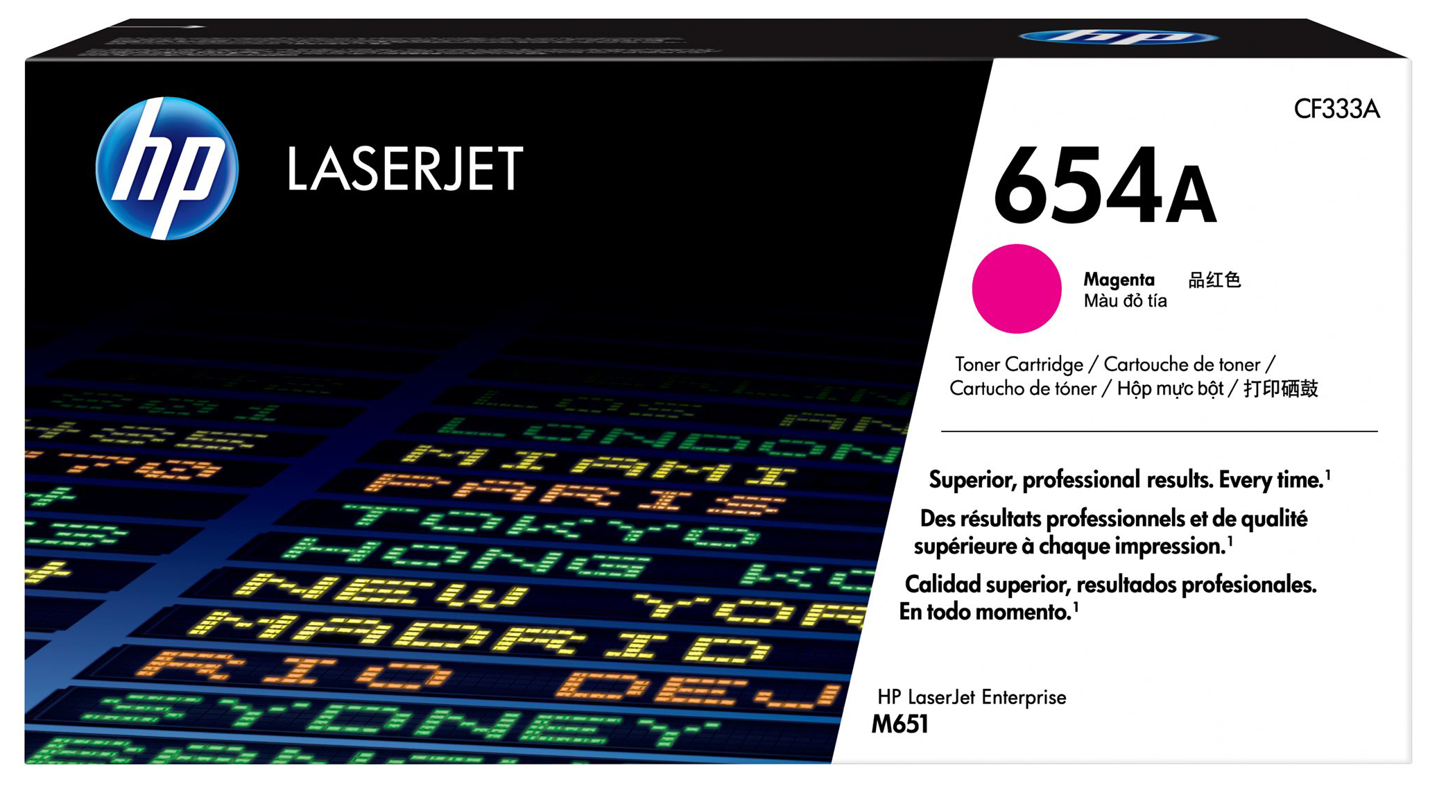 Original HP CF333A | 654A Toner Magenta
