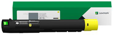 Original Lexmark 24B7521 Toner Gelb ( A-Ware )