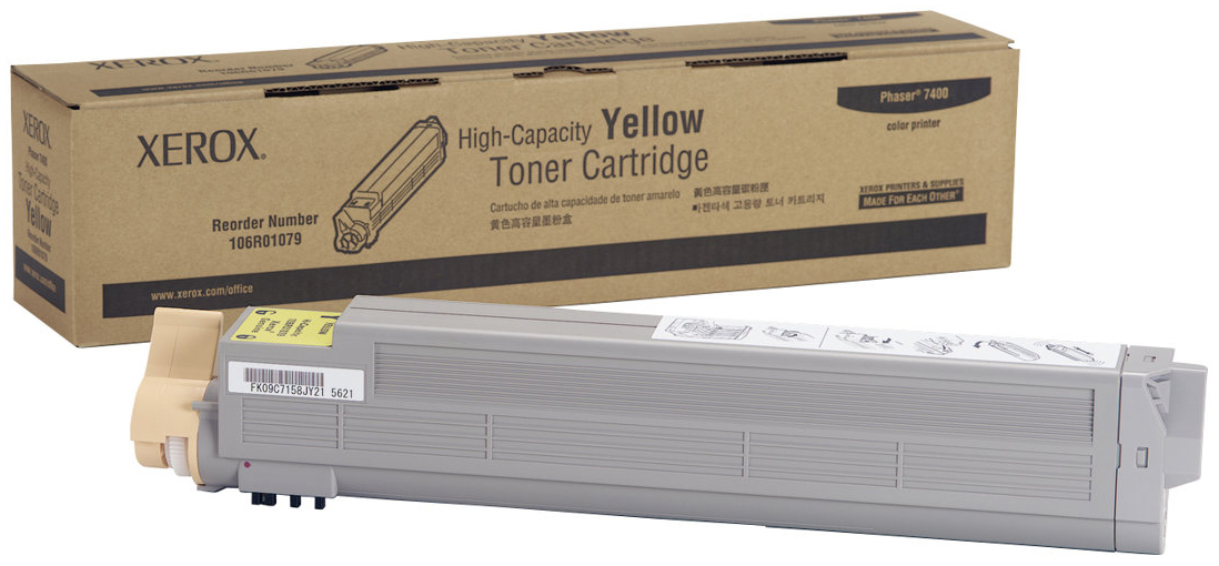Original Xerox 106R01079 Toner Gelb XL ( A-Ware )
