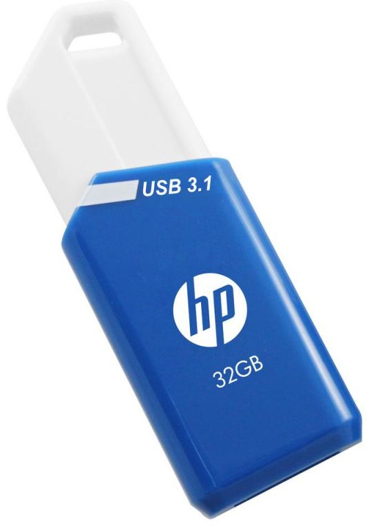 HP x755w USB-Stick | 32 GB | USB 3.2 Gen 1 (USB-A) | 75 MB/s | Blau/Weiß