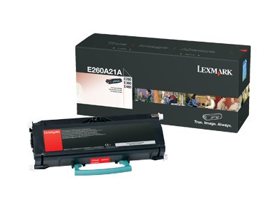 Original Lexmark E260A21E Toner Schwarz