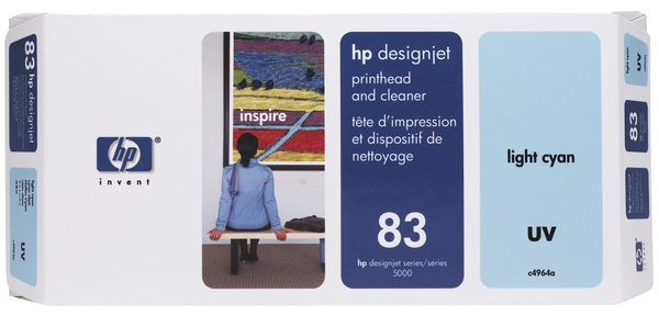 Original HP C4964A / 83 Druckkopf hell Cyan
