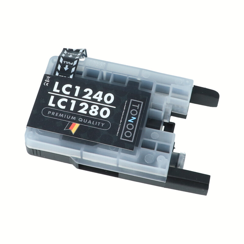 Tonoo® Tinte ersetzt Brother LC1280XLBK Schwarz XL
