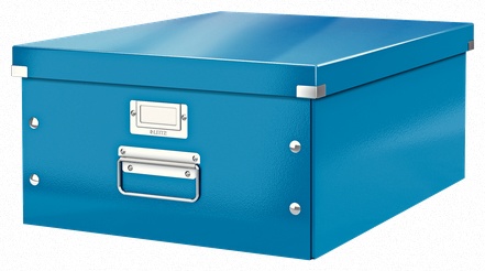 Leitz Aufbewahrungsbox Click & Store | 36 l | 36,9 x 48,2 x 20 cm | Blau