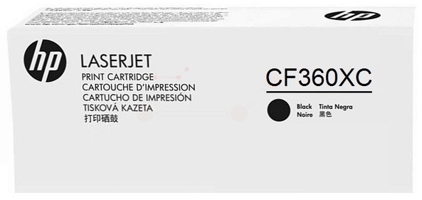 Original HP CF360X | CF360XC | 508X Toner Schwarz XL