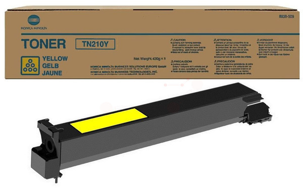 Original Konica Minolta TN210Y | 8938510 Toner Gelb