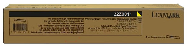 Original Lexmark 22Z0011 Toner Gelb