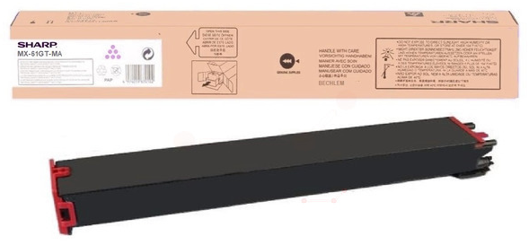 SHARP MX61GTMA  magenta Toner