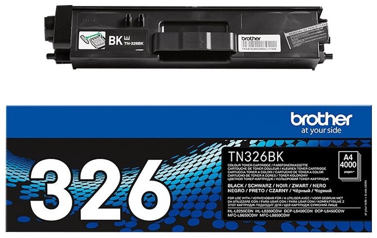 Original Brother TN326BK Toner Schwarz XL