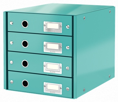 Leitz Schubladenbox Click & Store | Eisblau | Karton