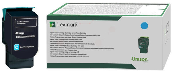 Original Lexmark 24B7178 Toner Cyan